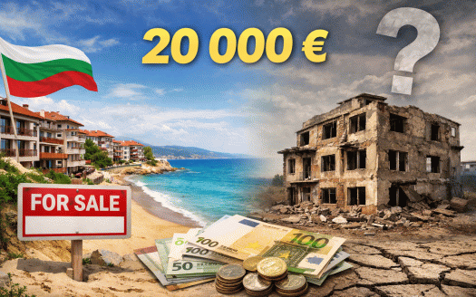 Нерухомість в Болгарии до 20 000 евро