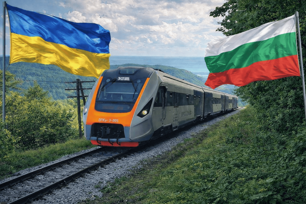 международный поезд Украина Болгария маршрут Киев Варна